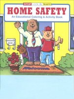Home Safety educational coloring book