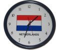 [Netherlands Flag Wall Clock]