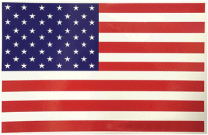 X-Large Rectangle U.S. Flag Magnet