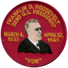 Franklin D. Roosevelt patch