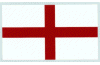 England / St Georges Cross reflective flag decal