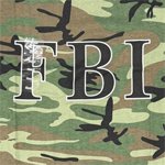 FBI Camo Tee Shirt