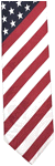 U.S.A. Stripes Neck Tie