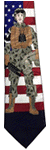 Soldier/U.S. Flag Neck Tie