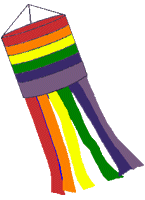 Rainbow Windsock