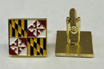 Maryland Flag Cufflinks