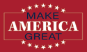 [Make America Great (red) Flag]