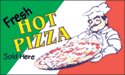 [Economy Lightweight Polyester Pizza Guy Flag]