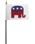 Republican desk flag
