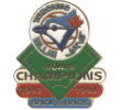 [1993 World Series Champs Back To Back Blue Jays Pin]