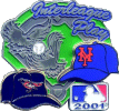 [Mets vs. Orioles 2001 Interleague Pin]