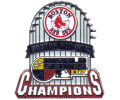[2007 World Series Champs Trophy Red Sox Pin]