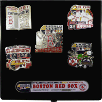 [2007 World Series Red Sox 5 Pin Set]