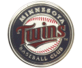 Twins Logo Pin