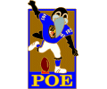 Ravens Mascot Poe Pin