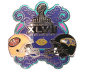 Super Bowl 47 Ravens - 49ers Dueling Pin