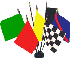 Racing Desk Flag Set