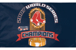 [2007 World Series Champions Red Sox Flag]