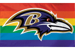 [Ravens Rainbow flag]