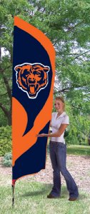 [Chicago Bears Feather Flag Kit]