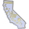 [California State Shape Magnet]