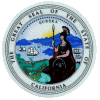 [California State Seal Reflective Decal]