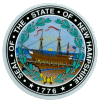 [New Hampshire State Seal Reflective Decal]