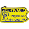 [Pennsylvania State Shape Magnet]