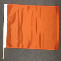 24x30 nylon orange mounted flags