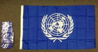 lightweight nylon 3x5' U.N. flag