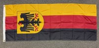 2x5' Germany with Eagle Vertical nylon flag 