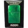 [Ice World Green Zippo Lighter]